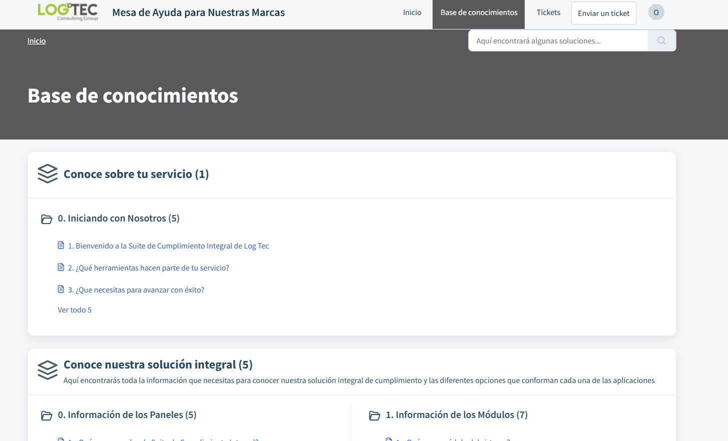 El soporte: mesa de ayuda para Colombia